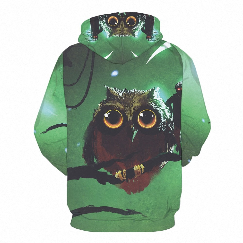 Men Abstract Graffiti 3D Print Colorful Hoodies | Vimost Shop.