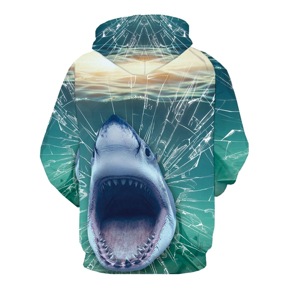 Men Abstract Graffiti 3D Print Colorful Hoodies | Vimost Shop.
