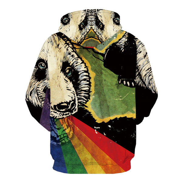 Men Winter Vortex Hypnosis Colorful Style 3D Printed Hoodie | Vimost Shop.