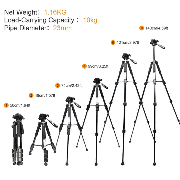 Multi-function Travel Camera Tripod 56