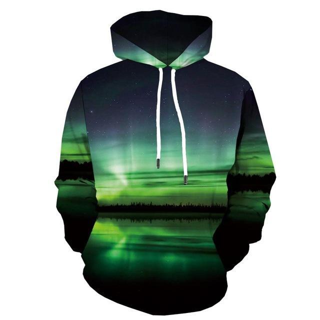 Anime Flame 3d Colorful Casual Long Sleeve Hoodies | Vimost Shop.