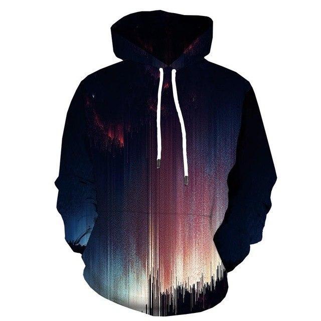 Anime Flame 3d Colorful Casual Long Sleeve Hoodies | Vimost Shop.