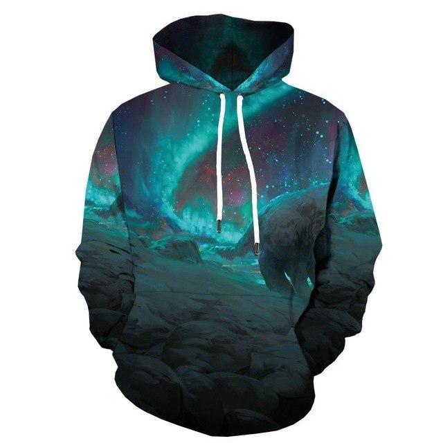 Anime Flame 3d Colorful Casual Long Sleeve Hoodies | Vimost Shop.