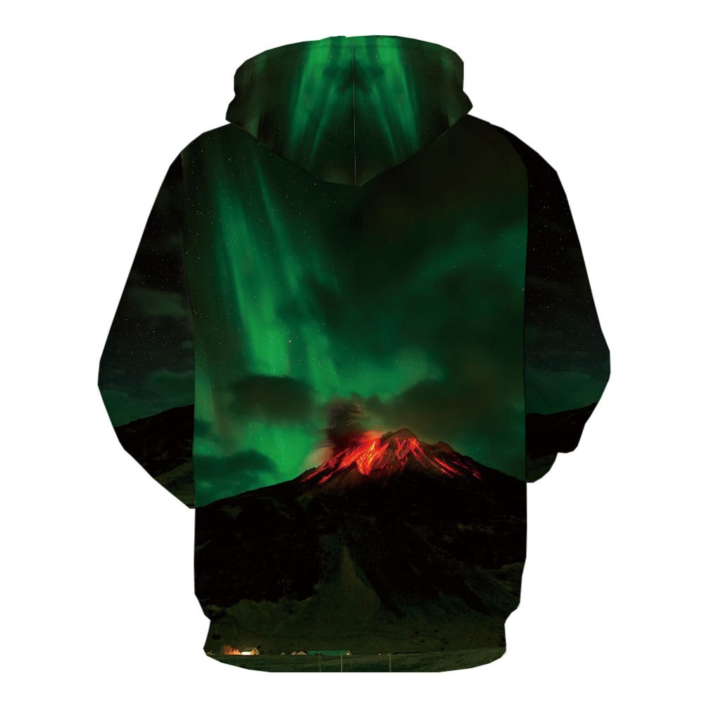 Anime Flame 3d Colorful Casual Long Sleeve Hoodies | Vimost Shop.