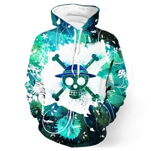 Plus size One Piece Skull Men Women 3D Hoodies Tops | Vimost Shop.