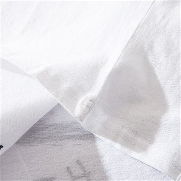 Japanese Style Crane Printed Cotton T Shirts 2019 Harajuku Mens Summer Oversize Graffiti Tops & Tees | Vimost Shop.