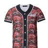Short Sleeve T shirt Men Baseball Jersey Sport Slim Fit V Neck T-shirts Streetwear European Mens | Vimost Shop.
