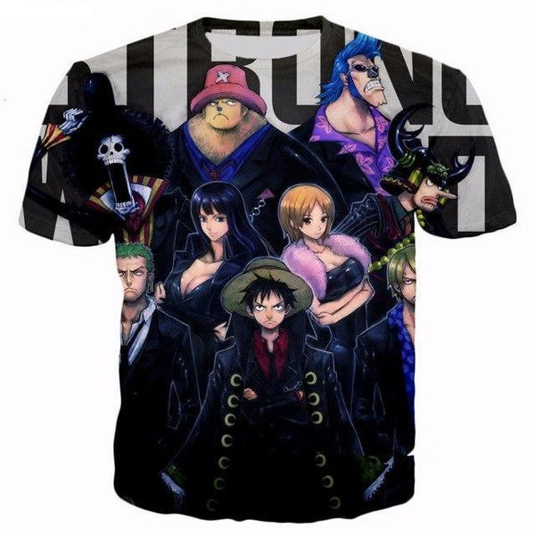 New One Piece Luffy 3D Print T shirt Men/Women  T-shirt | Vimost Shop.