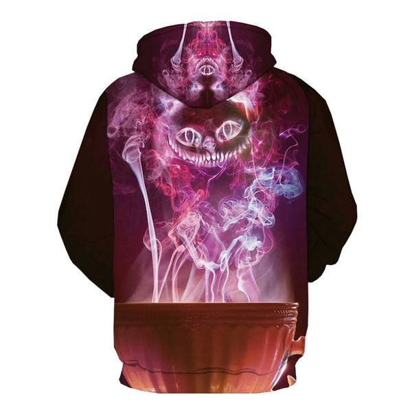 Halloween Men Pumpkin 3d Printed Fire Sweatshirt | Vimost Shop.