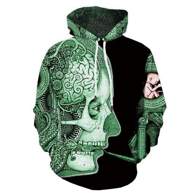 Flame Character Metal Military Colorful 3d Printed Hoodie | Vimost Shop.