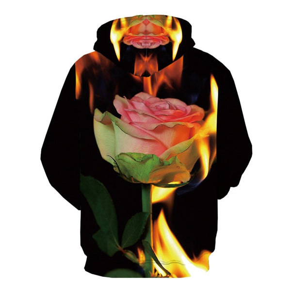 Flame Character Metal Military Colorful 3d Printed  Hoodie | Vimost Shop.