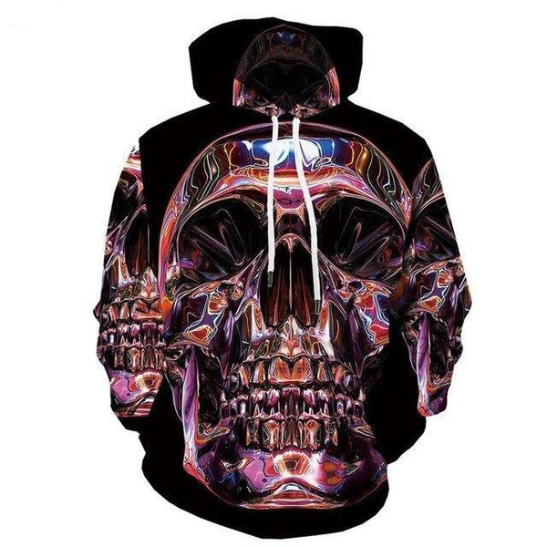 Men Halloween Pumpkin 3D Print Black Hoodie | Vimost Shop.