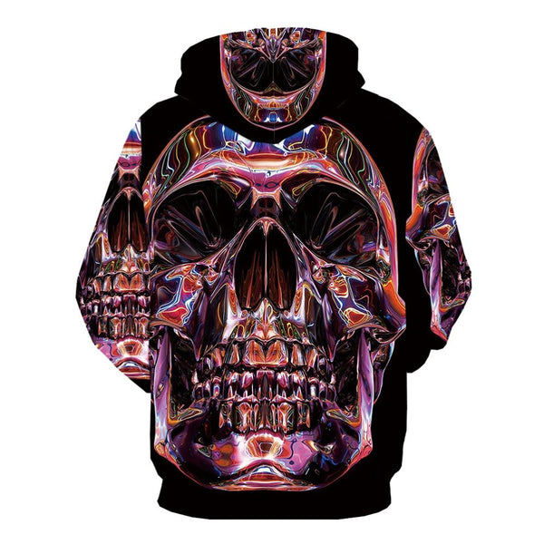 Men Halloween Pumpkin 3D Print Black Hoodie | Vimost Shop.