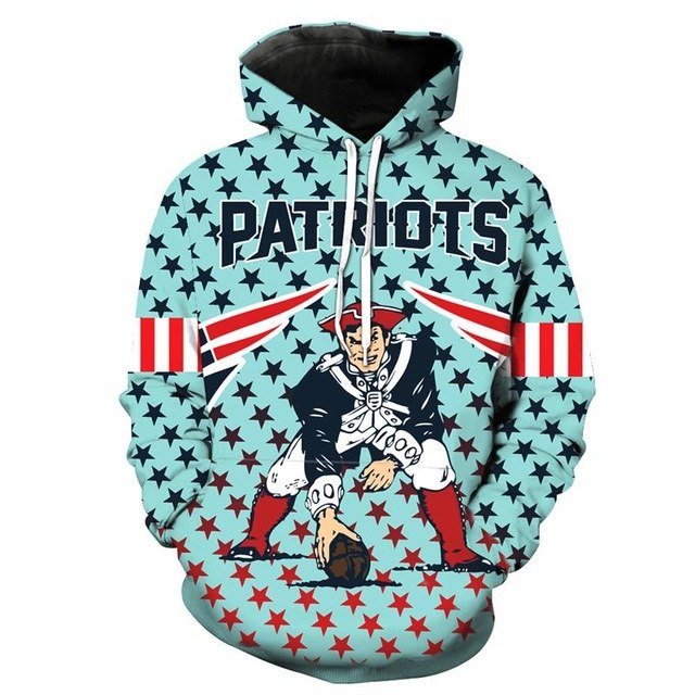 New Patriots Printed 3D Hoodies Men Women Sweatshirts | Vimost Shop.