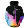 Plus Size Space Galaxy Pour Milk Hoodies Men Women | Vimost Shop.