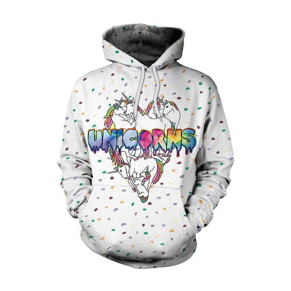 New Fashion Men Women  Unicorn 3D Printed Cartoon Hoodies | Vimost Shop.