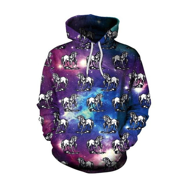 New Fashion Men Women  Unicorn 3D Printed Cartoon Hoodies | Vimost Shop.