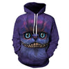 New Fashion 3D Print Waves of Purple Sprite Sweatshirt | Vimost Shop.
