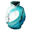 New Fashion 3D Print Waves of Purple Sprite Sweatshirt | Vimost Shop.