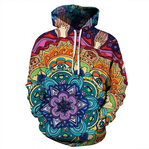 New Color Cartoon 3D Print Punk Long Sleeve Sweatshirts | Vimost Shop.