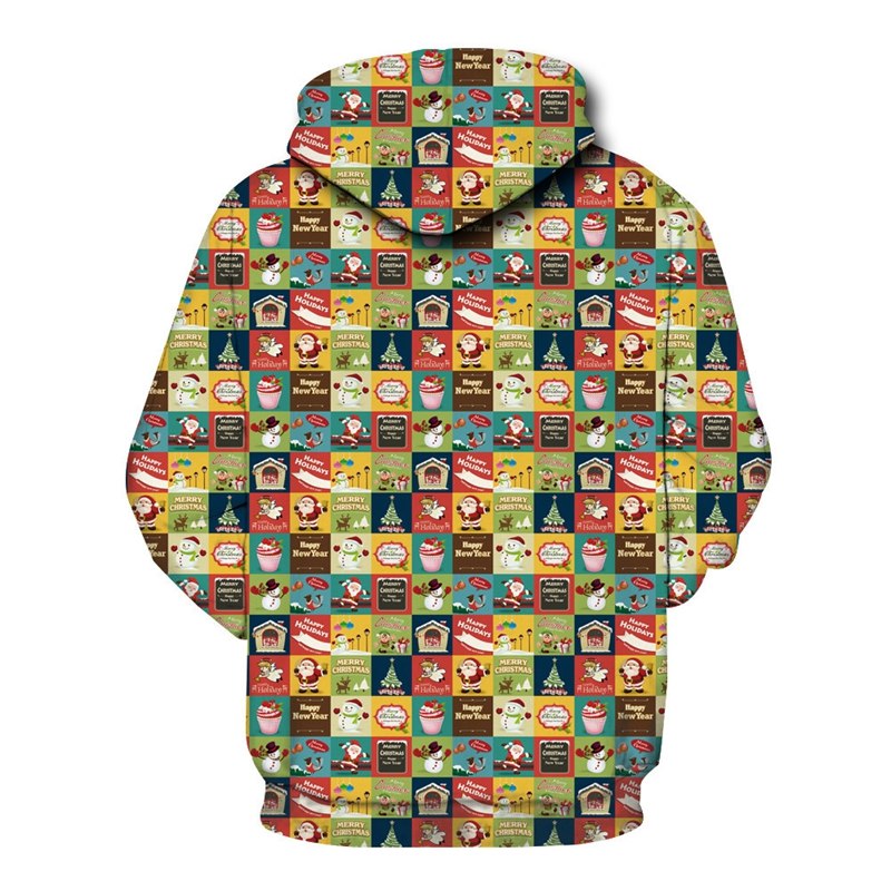New Fashion Cute Christmas Long Sleeve 3D Hoodies | Vimost Shop.