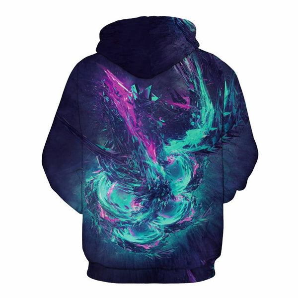 Galaxy Starry Printed 3D Hoodies | Vimost Shop.