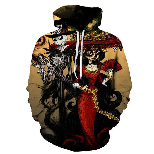 3d print Halloween Funny Broom Witches Hoodies | Vimost Shop.