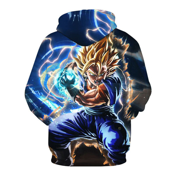 Dragon Ball Z Goku 3D Hoodies Anime Hoodie Unisex 3D Print Fashion Streetwear Hip Hop Punk Hoodies Harajuku Hooded Plus Size - Vimost Shop