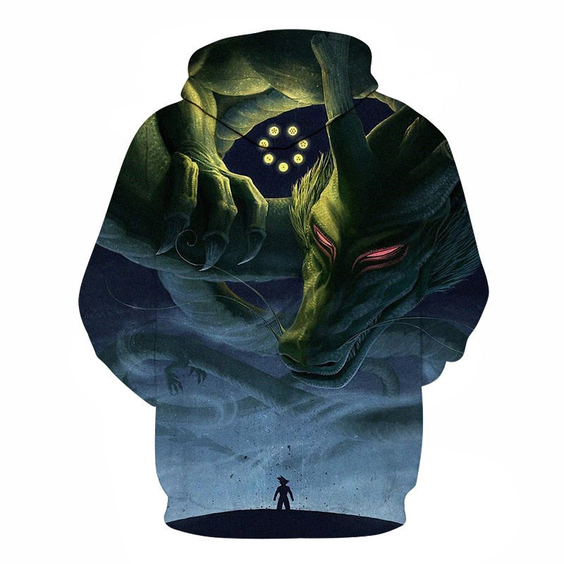 Dragon Ball Z Goku Anime 3D Print Hoodies Sweatshirts Harajuku Cartoon Hooded Women/Men long sleeve hip hop streetwear Clothes - Vimost Shop