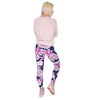 Pink Vegetation Printing Fashion Women Legins Woman Casual Legging High Waist Leggings | Vimost Shop.
