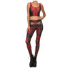 Star Wars Cosplay Costume For Women Wonder Captain America Deadpool Woman Croped Tops Leggings Sets | Vimost Shop.