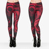 Fashion Flowers Printing Legging Punk Women Legins Stretchy Trousers Casual Women Pants Leggings | Vimost Shop.