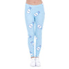 Women Legging Milk Printed Leggins for Women Trousers High Waist Blue Legins Woman Pants Stretch Leggings | Vimost Shop.