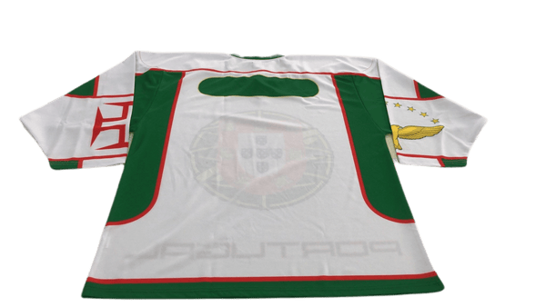 SUBLIMATED PORTUGAL TEAM DESIGN HOCKEY JERSEY PORTUGAL MADEIRA AZORES