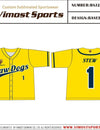 Baseball Shirts Yellow Design