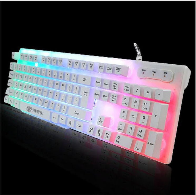 Mechanical Feel Wired Gaming Keyboard-$29