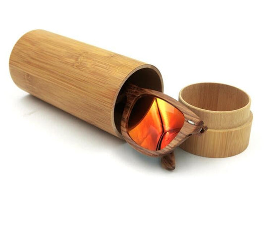 Pure hand Bamboo glasses case Retro glasses accessories-$13.00 | Vimost Shop