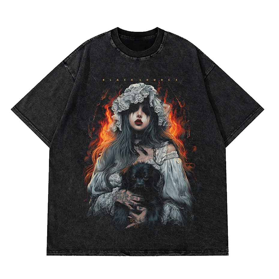 Live Knot Band Metal Rock T-Shirt – Cotton Short Sleeve European & American Style