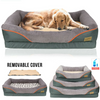 Heavy Duty Large Orthopedic Pet Bed Soft Cushion Foam Waterproof Sofa Dog Bed XL