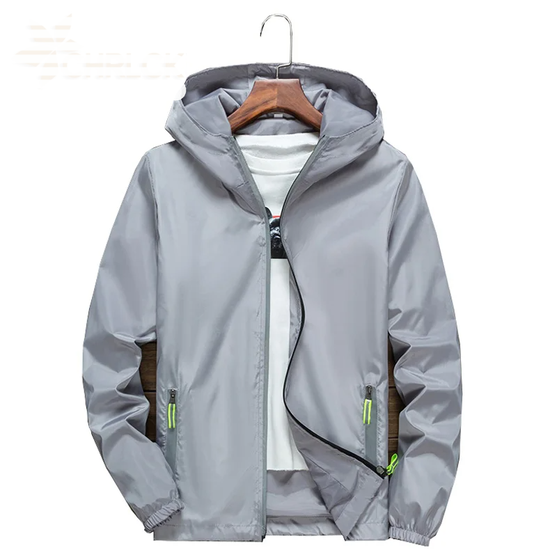 Unisex Breathable Reflective Hiking Jacket for Outdoor Wear