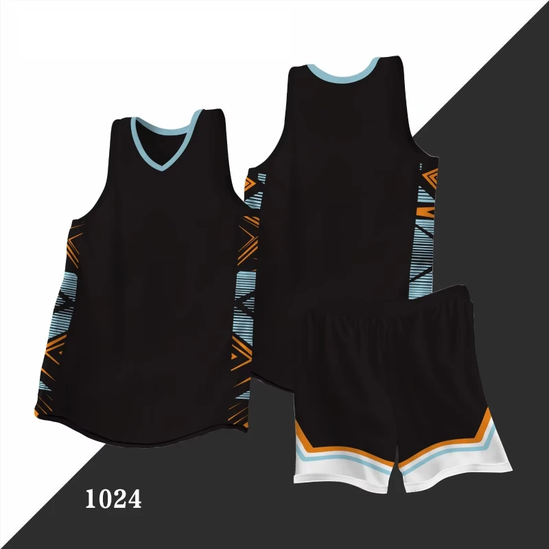 Plus Size Mens Basketball Jersey Set Oversized Sleeveless Shirt and Pants Print Sportswear
