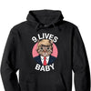 Men's Printed Hoodie Nine Lives Baby