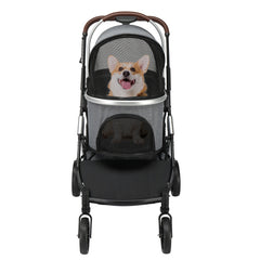 3 in 1 Pet Stroller. Designed for convenience, safety, and style, it's the perfect gift for your beloved furry companions