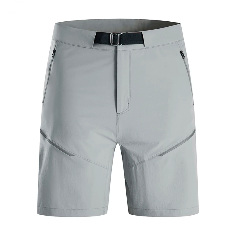 Lightweight Stretch Hiking Shorts with Zippered Pockets