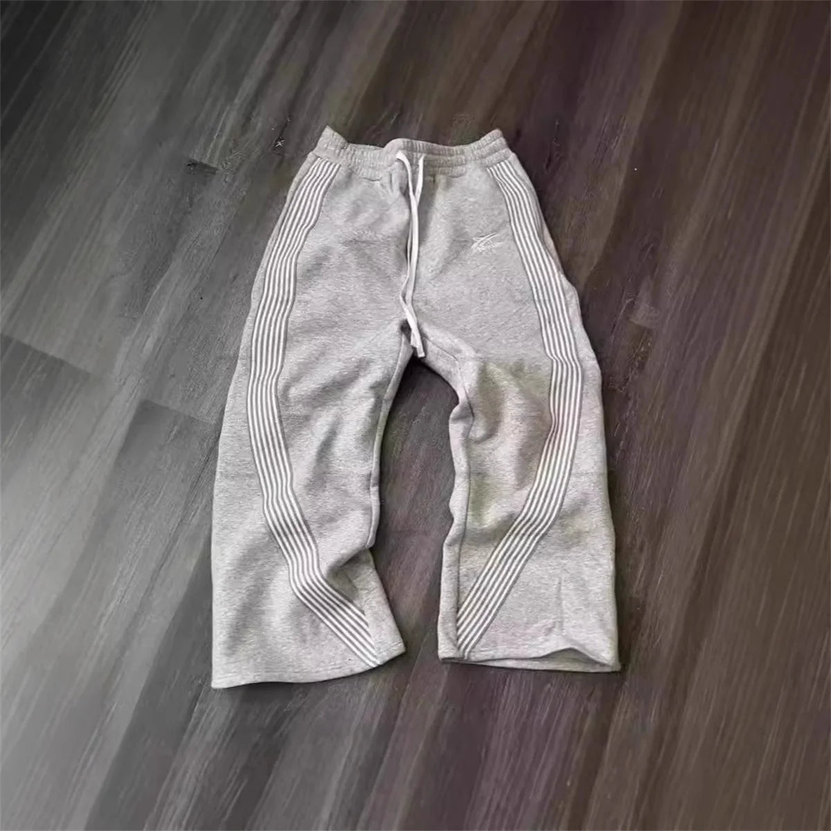 Full Length Loose Fit Casual Streetwear Pants with Waistband