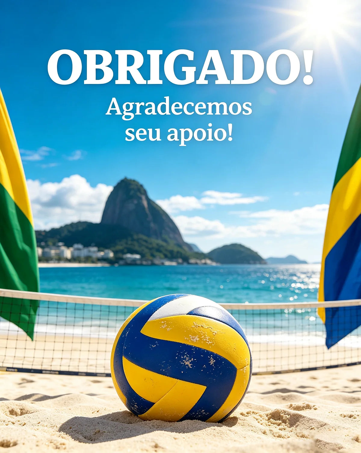 Brazil Volleyball Graphic Sleeveless Tank Top For Sports Outfits