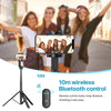 1.5m Bluetooth Wireless Selfie Stick Tripod Monopod for Smartphone GoPro Hero 11 10 9 8 7 insta360 X3 DSLR Camera