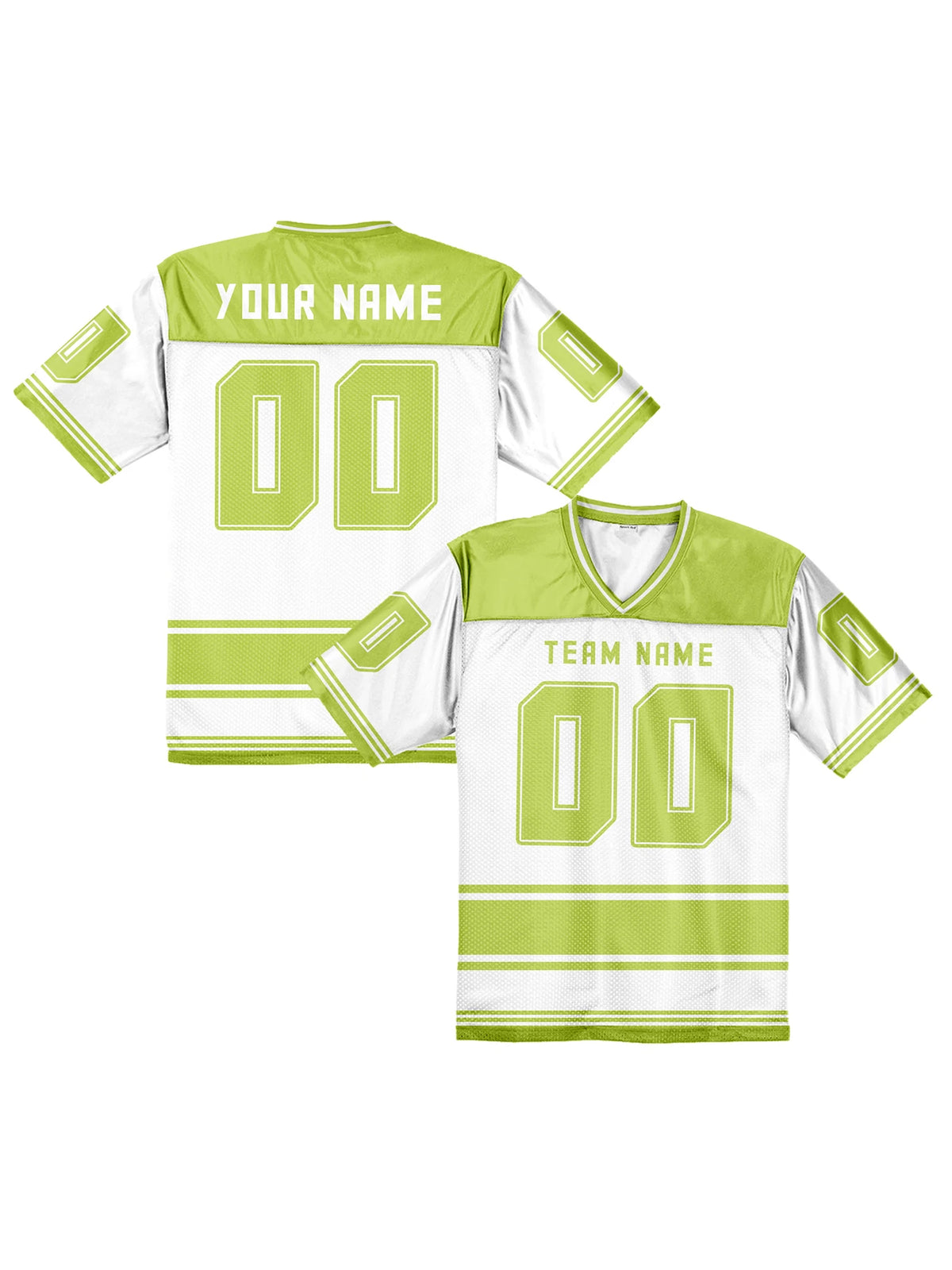 American Football Graphic Short Sleeve Sports Jersey with Number Print