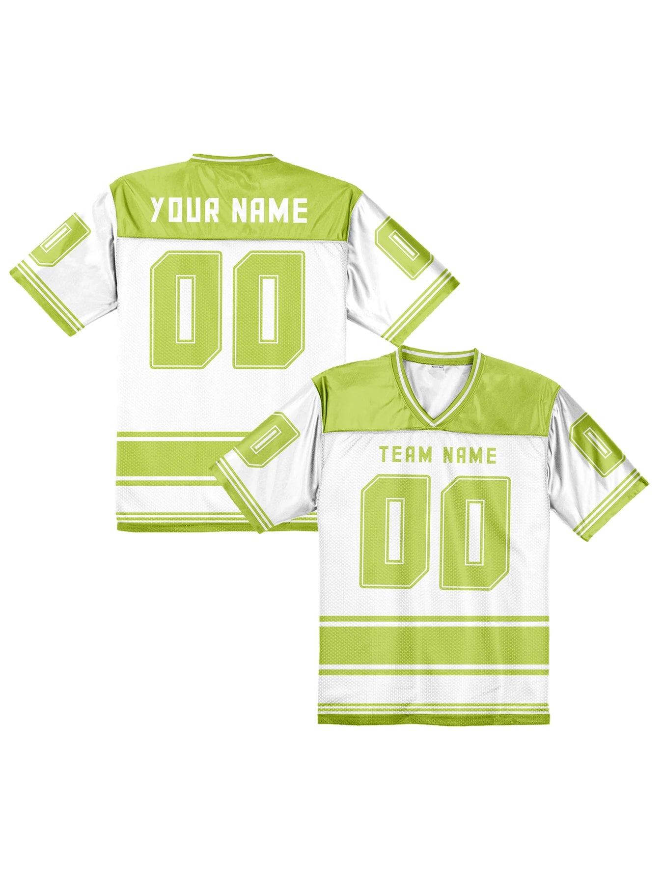 American Football Graphic Short Sleeve Sports Jersey with Number Print