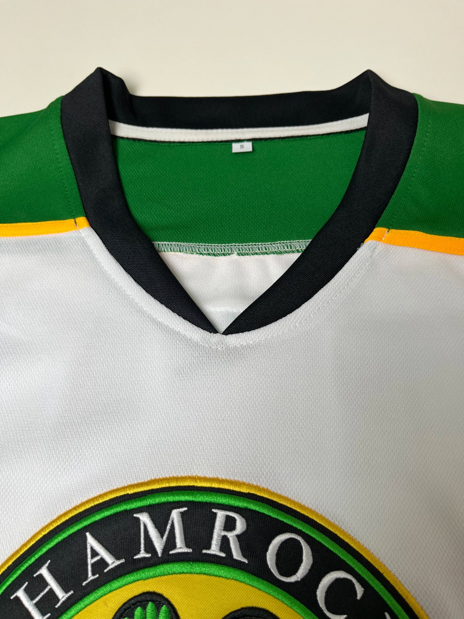 Shamrocks Rhea Number Three Long Sleeve Jersey For Sports Outfits